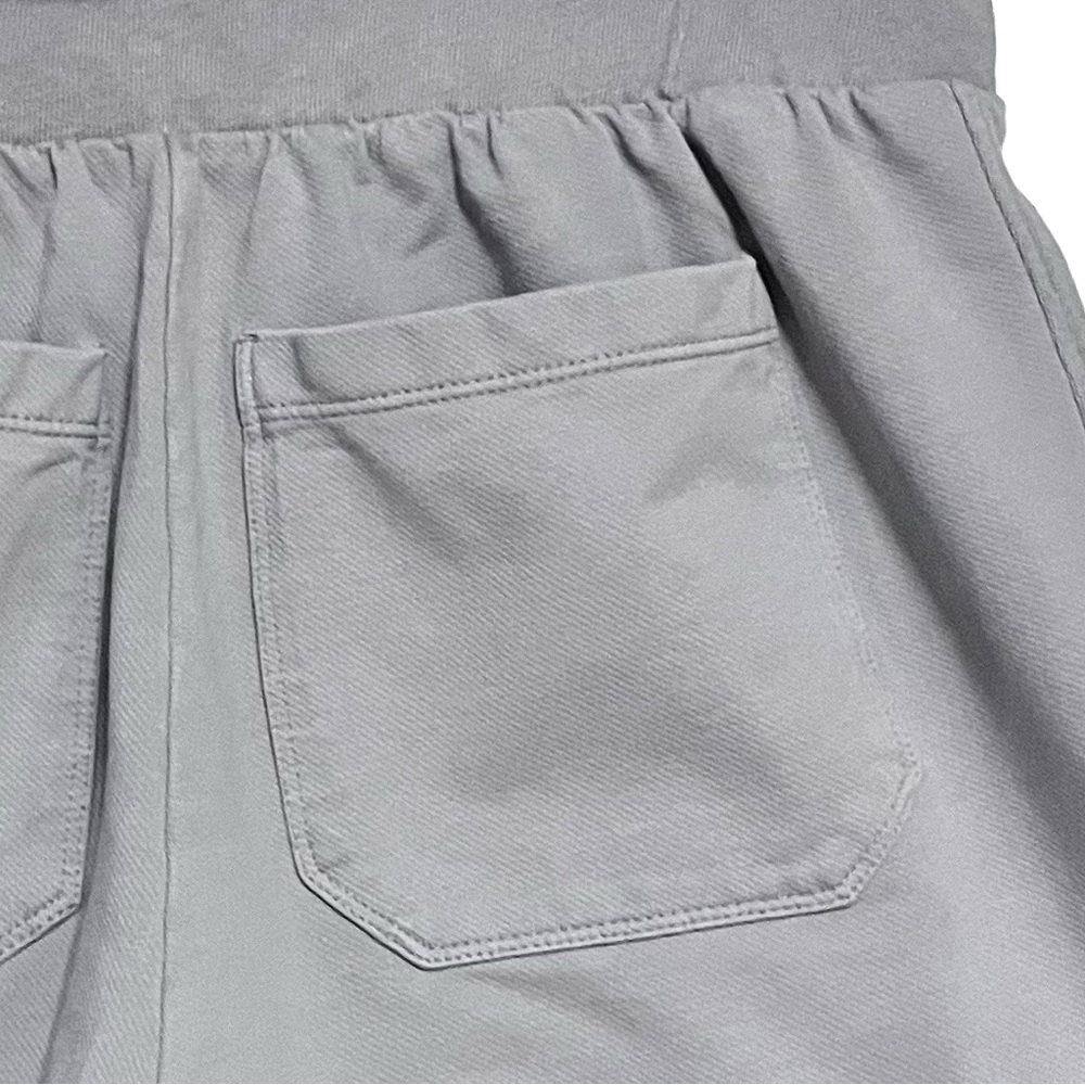 Zella Organic Cotton Shorts Cuffed Hem Drawstring XS Athleisure Granola Girl Gym - Picture 6 of 15
